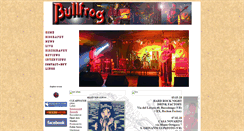 Desktop Screenshot of bullfrogband.it